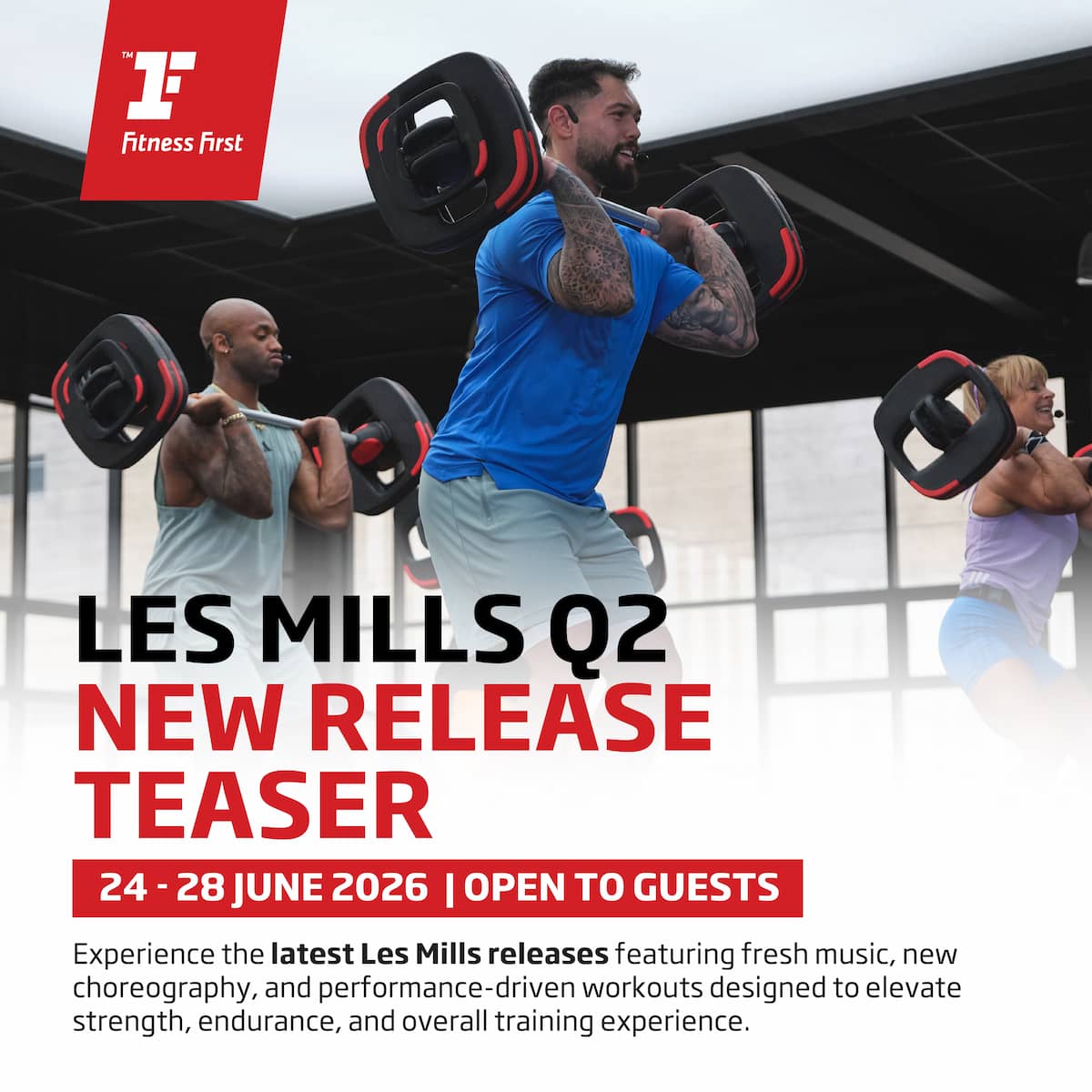 Les Mills Q2 New Release Teaser