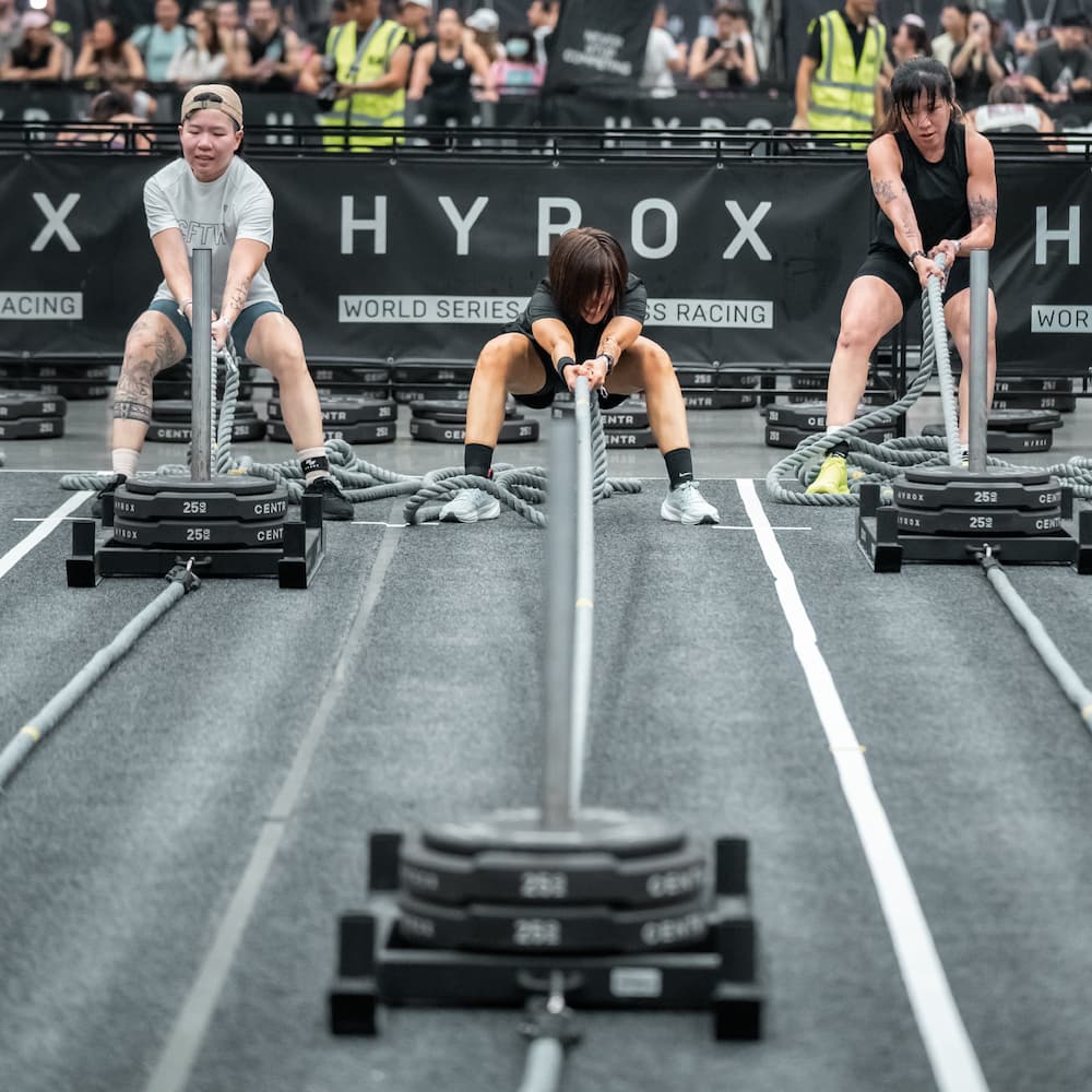 Hyrox station_Sled Pull