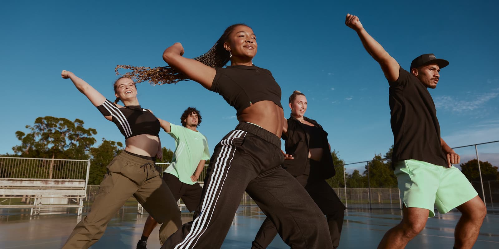 group dancing